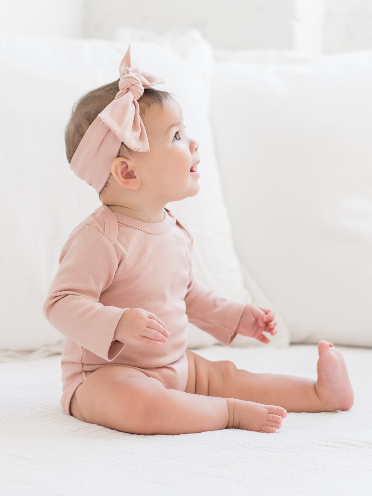 Classic Long Sleeve Bodysuit Baby : One Pieces : Bodysuits : Long Sleeves Colored Organics Organic Cotton Long Sleeve Baby Bodysuit | Colored Organics®
