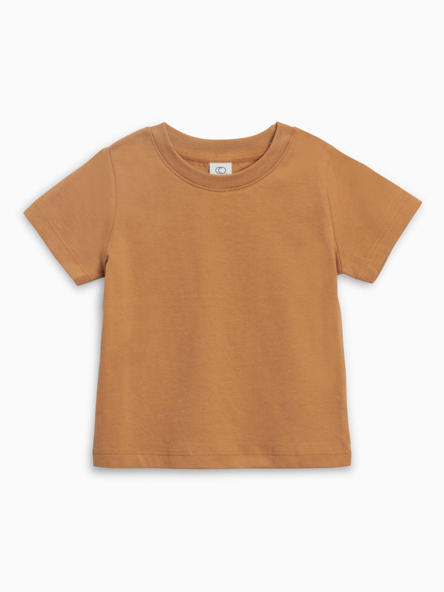 Classic Short Sleeve Tee - Crew Neck Baby-Kids : Tops : Tees : Short Sleeves Colored Organics Organic Cotton Baby Crew Neck Tee | Colored Organics®