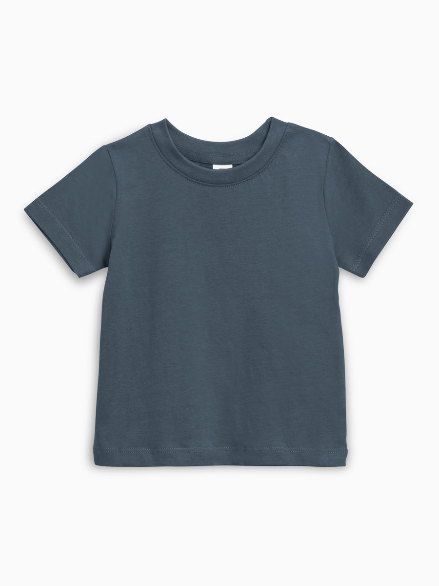 Classic Short Sleeve Tee - Crew Neck Baby-Kids : Tops : Tees : Short Sleeves Colored Organics Organic Cotton Baby Crew Neck Tee | Colored Organics®