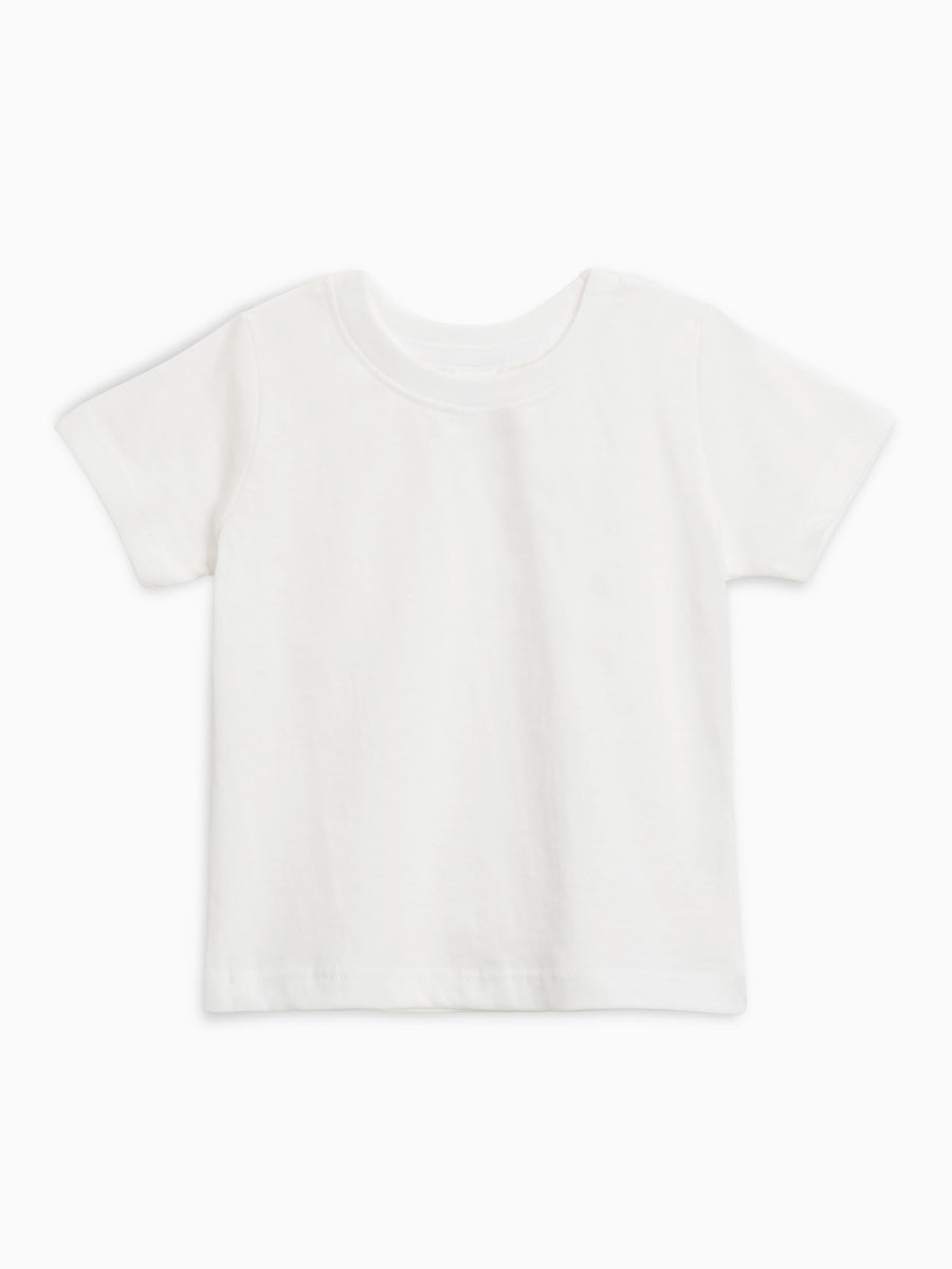 Classic Short Sleeve Tee - Crew Neck Baby-Kids : Tops : Tees : Short Sleeves Colored Organics Organic Cotton Baby Crew Neck Tee | Colored Organics®