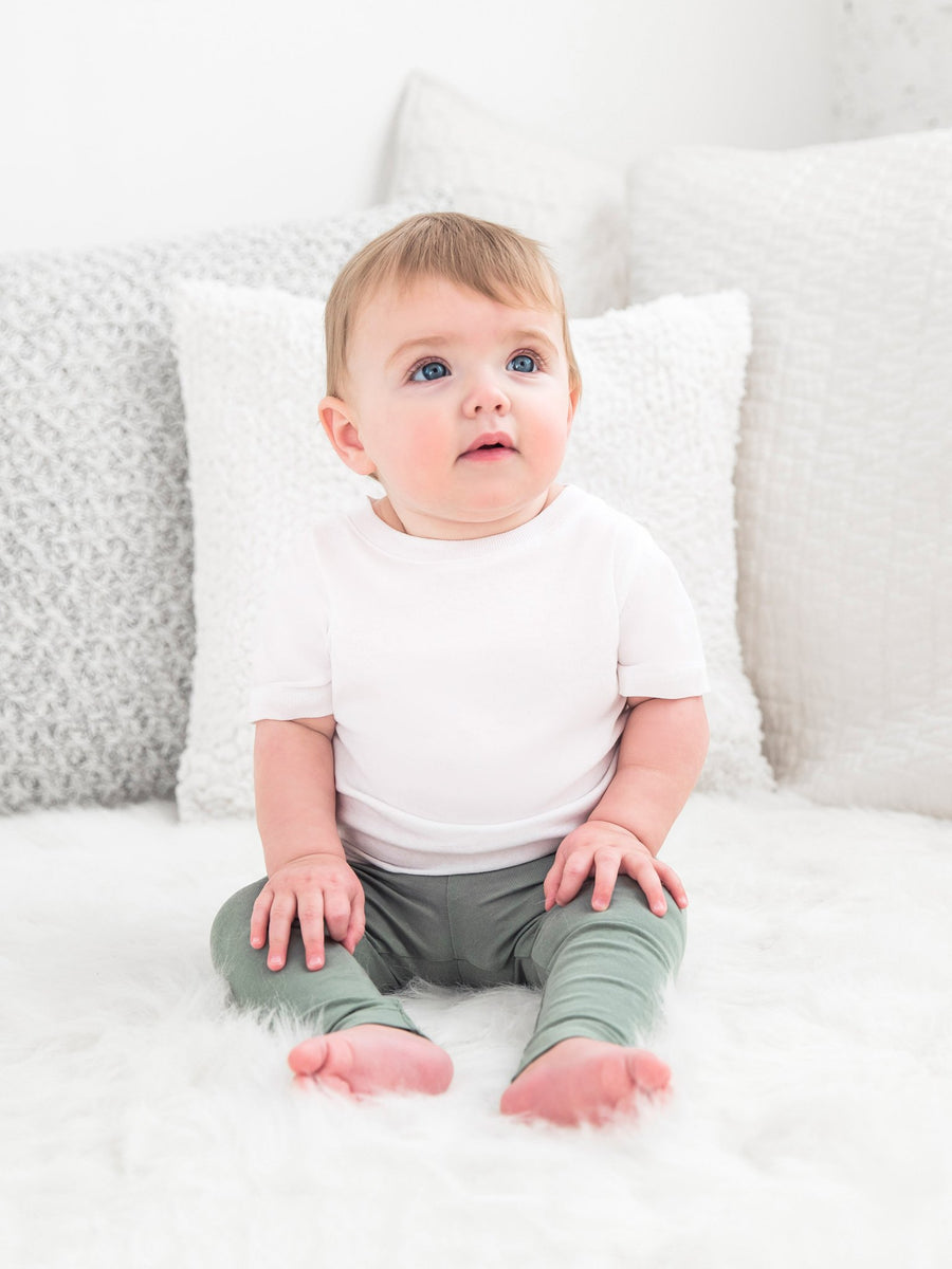Classic Short Sleeve Tee - Crew Neck Baby-Kids : Tops : Tees : Short Sleeves Colored Organics Organic Cotton Baby Crew Neck Tee | Colored Organics®