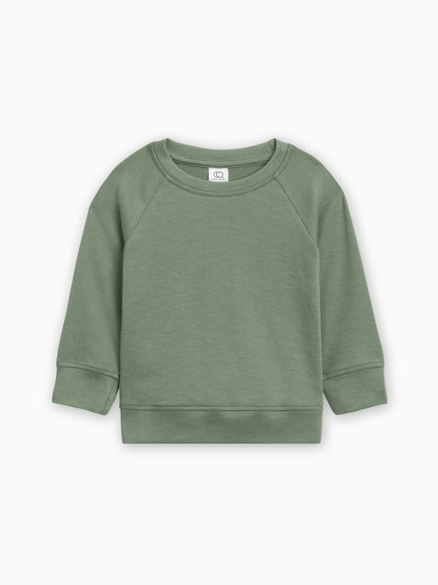 Classic Portland Lightweight Pullover Baby-Kids : Tops : Pullovers : Long Sleeves Colored Organics Organic Cotton Baby Portland Pullover | Colored Organics®