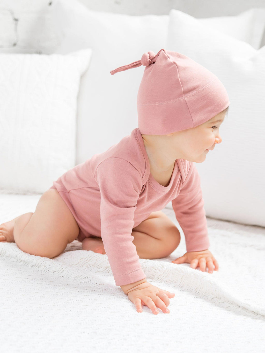 Classic Knotted Hat Sale : Baby : Accessories : Hats Colored Organics Classic Knotted Hat for Babies and Kids | Colored Organics®