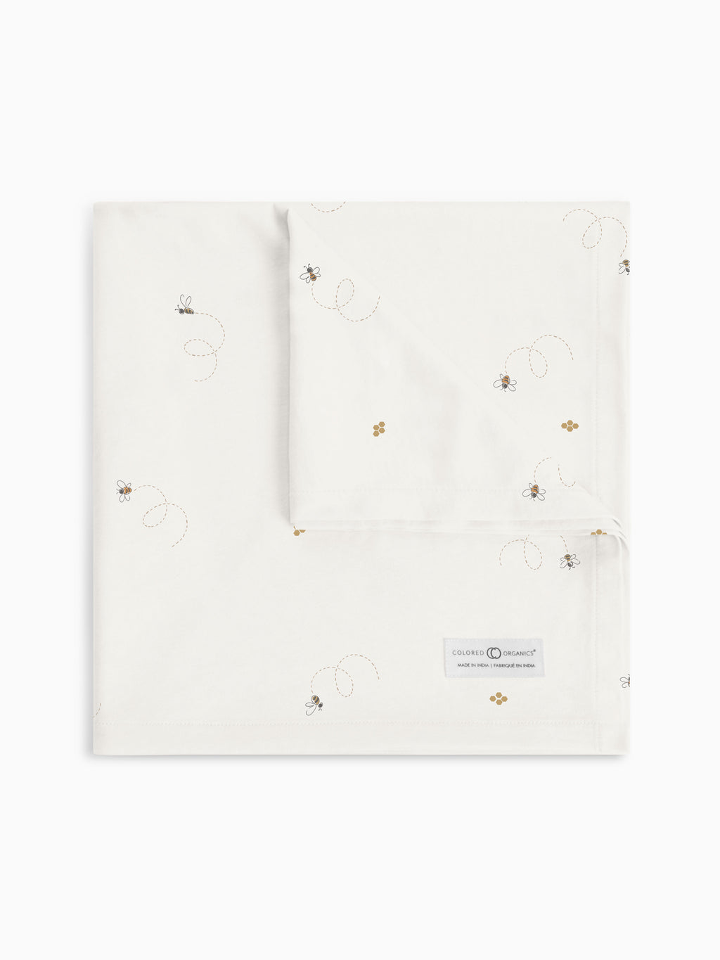 Swaddle Blanket - Meadow Friends  Kendi Swaddle Blanket (Organic) Organic | Colored Organics®