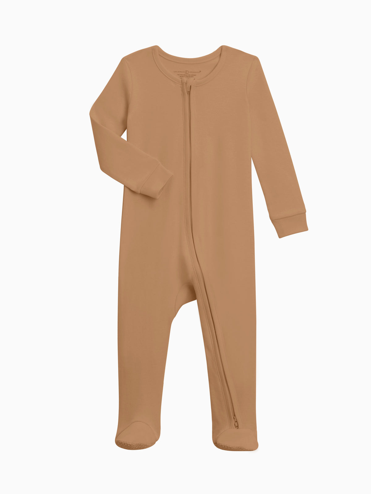Classic Peyton Zipper Sleeper Baby : One Pieces : Sleepers : Long Sleeves Colored Organics Organic Peyton Zipper Footed Sleeper | Colored Organics®