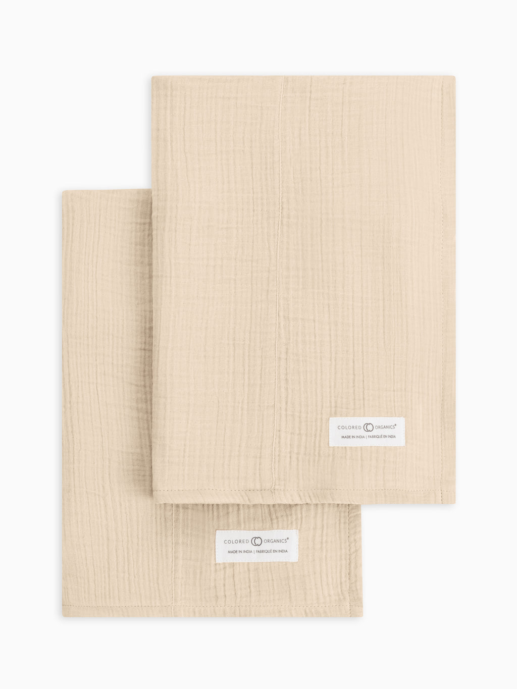 Classic Muslin Burp Cloths 2 Pack Baby : Gear : Burp Cloths : Feeding KENDI by Colored Organics Organic Muslin Baby Burp Cloths, 2 Pack | Colored Organics®