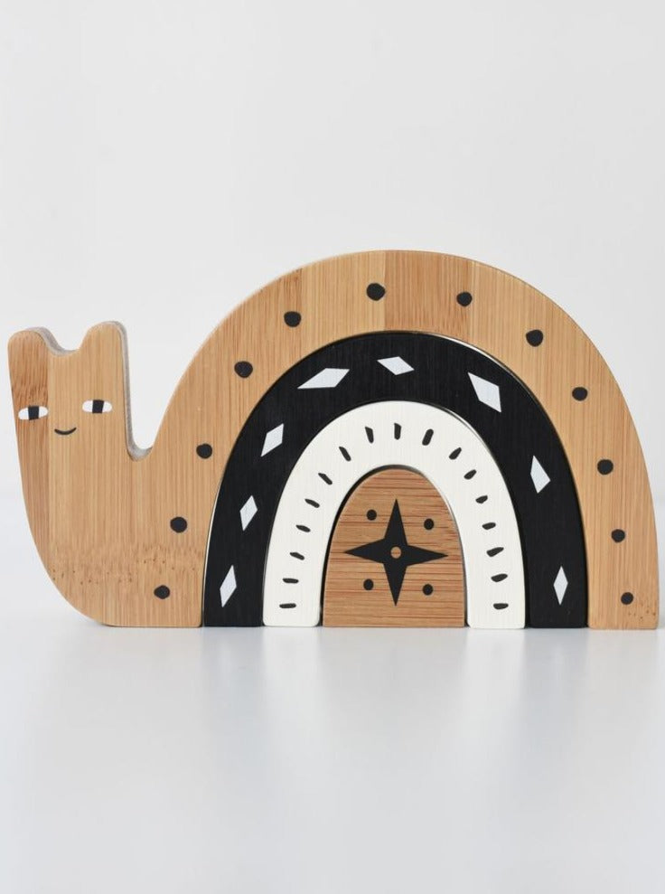 Bamboo Nesting Toy Baby : Toys : Wooden Wee Gallery Bamboo Nesting Toy for Babies and Kids | Colored Organics®