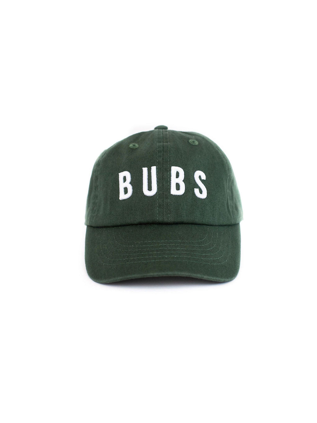 BUBS Baseball Hat Baby-Kids : Accessories : Hats Rey to Z Baby Baseball Hat with BUBS Patches | Colored Organics®