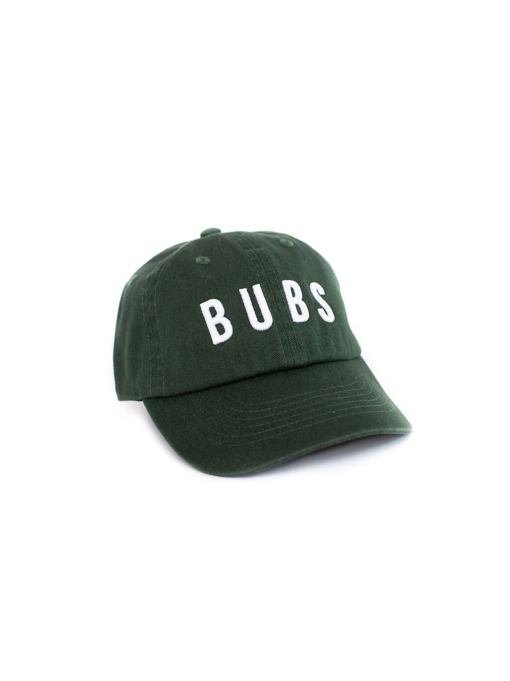 BUBS Baseball Hat Baby-Kids : Accessories : Hats Rey to Z Baby Baseball Hat with BUBS Patches | Colored Organics®