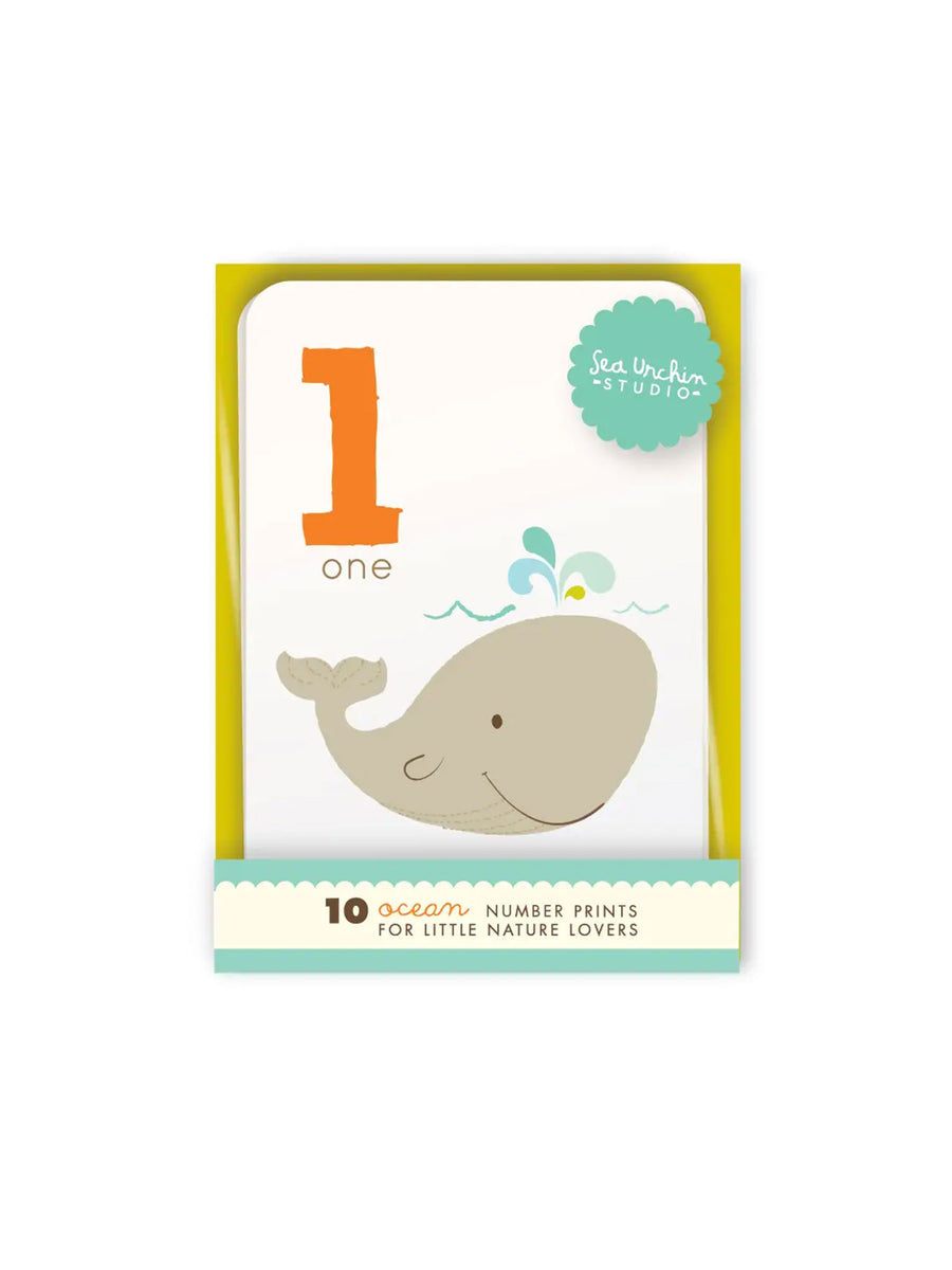 Counting Card Set Kids : Toys : Activities Sea Urchin Studio Counting Card Set for Babies and Kids | Colored Organics®