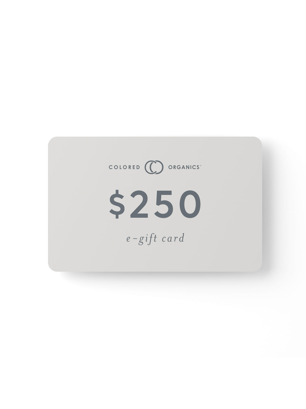 E-Gift Card Gift Card Colored Organics E-Gift Card Baby for Kids | Colored Organics®