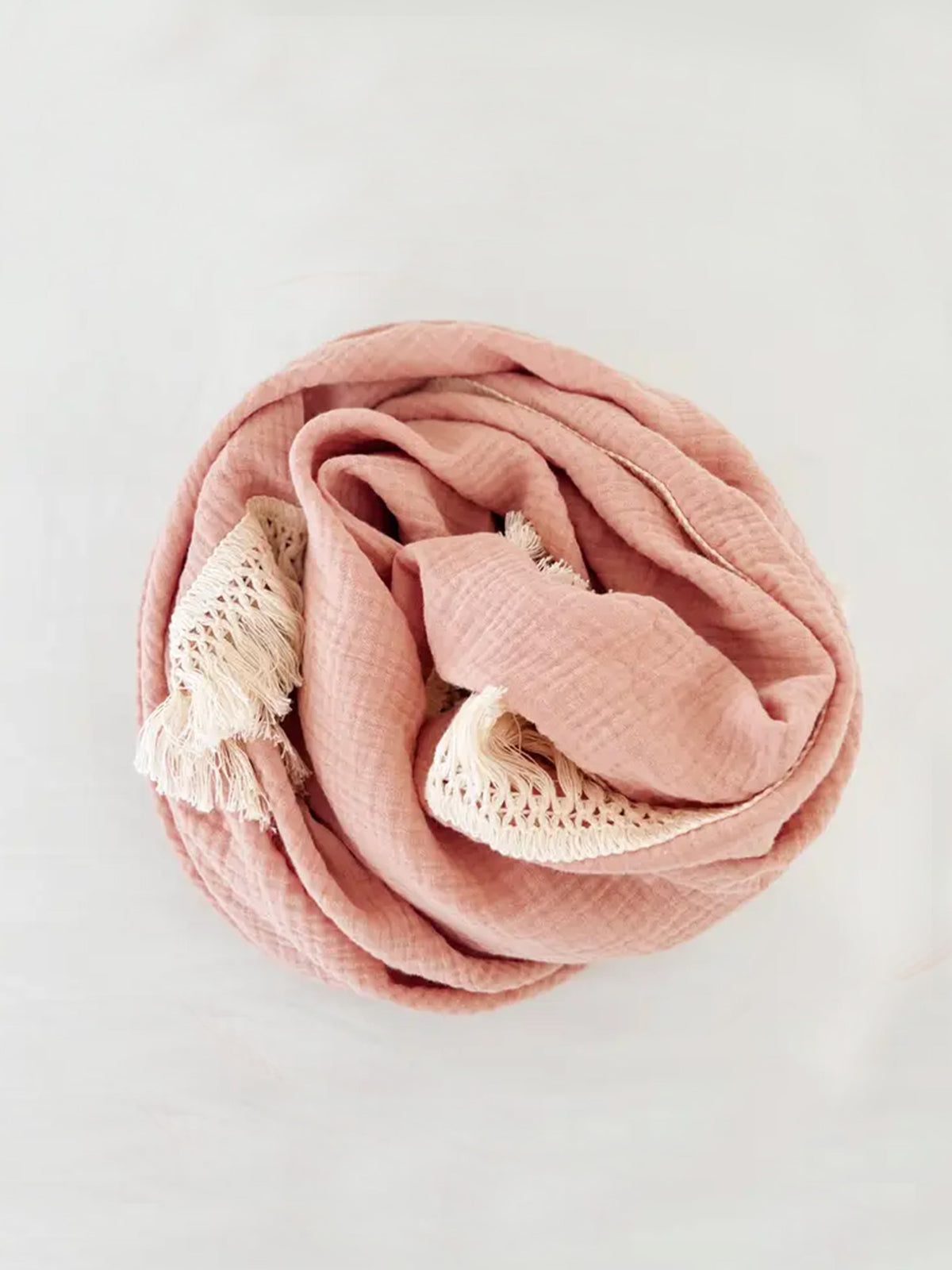 Fringe Baby Blanket Baby : Nursery : Bedding : Blankets bettrkind Fringe Baby Blanket with Tassels, 47x39 | Colored Organics®