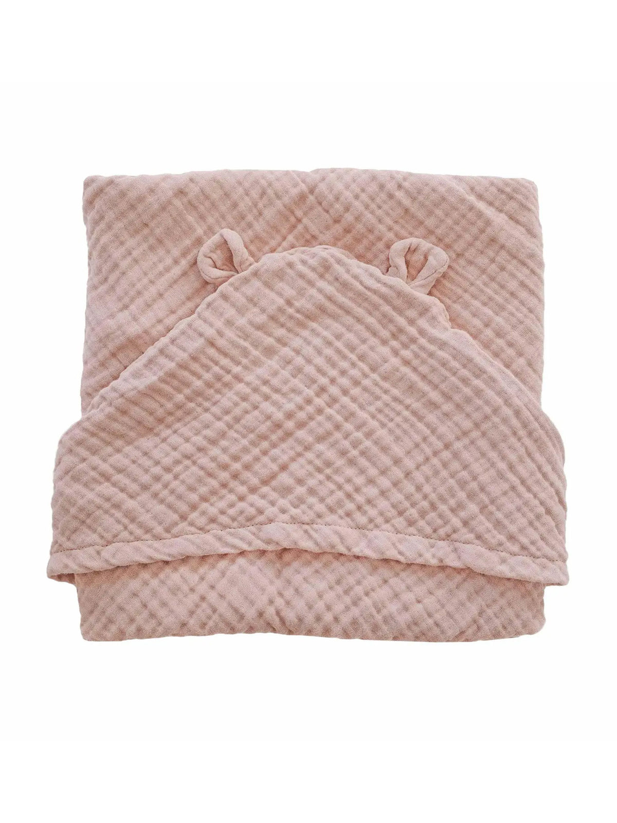 Organic Muslin Hooded Towel Baby-Kids : Nursery : Bath Little Otja Organic Cotton Muslin Hooded Baby Towel | Colored Organics®
