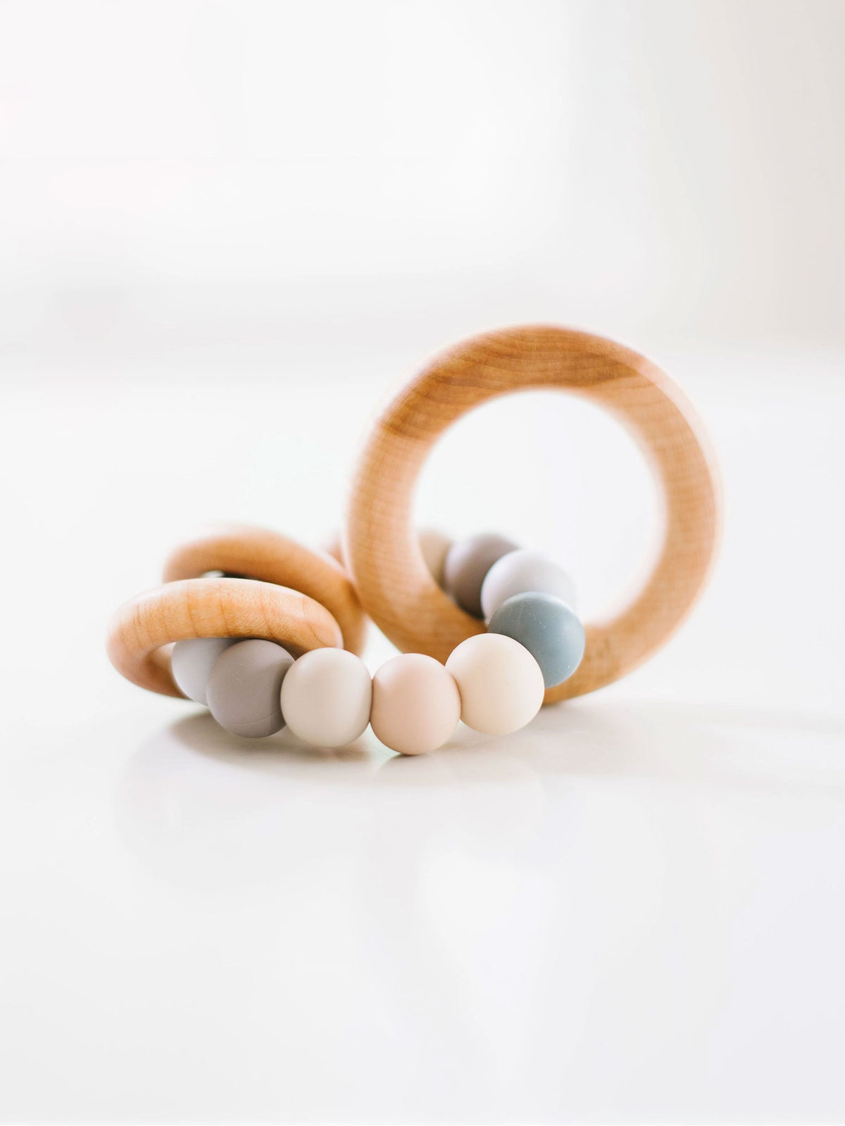 Saturn Ring Wood + Silicone Teether Ring Sale : Baby : Accessories Bannor Toys Saturn Ring Wood + Silicone Teether Ring | Colored Organics®