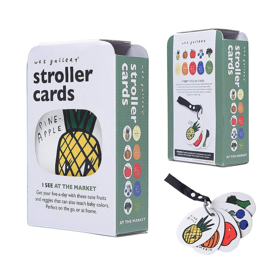 Stroller Cards Sale : Baby : Accessories Wee Gallery Stroller Cards for Babies and Kids | Colored Organics®