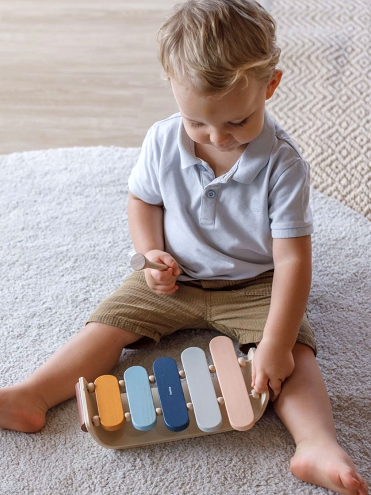 Toy Xylophone Baby-Kids : Toys : Pretend Play Plan Toys Toy Xylophone for Babies and Kids | Colored Organics®