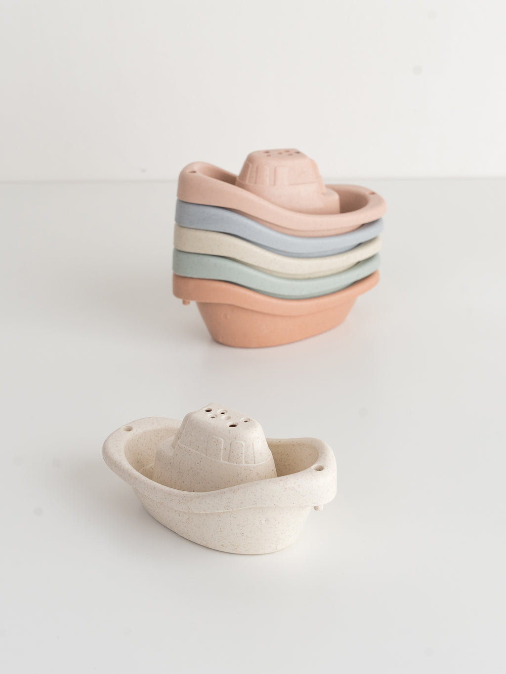 Wheat Straw Boat Toy Set Baby : Nursery : Bath : Toys : Learning Kendi Wheat Straw Boat Toy Set for Baby | Colored Organics®