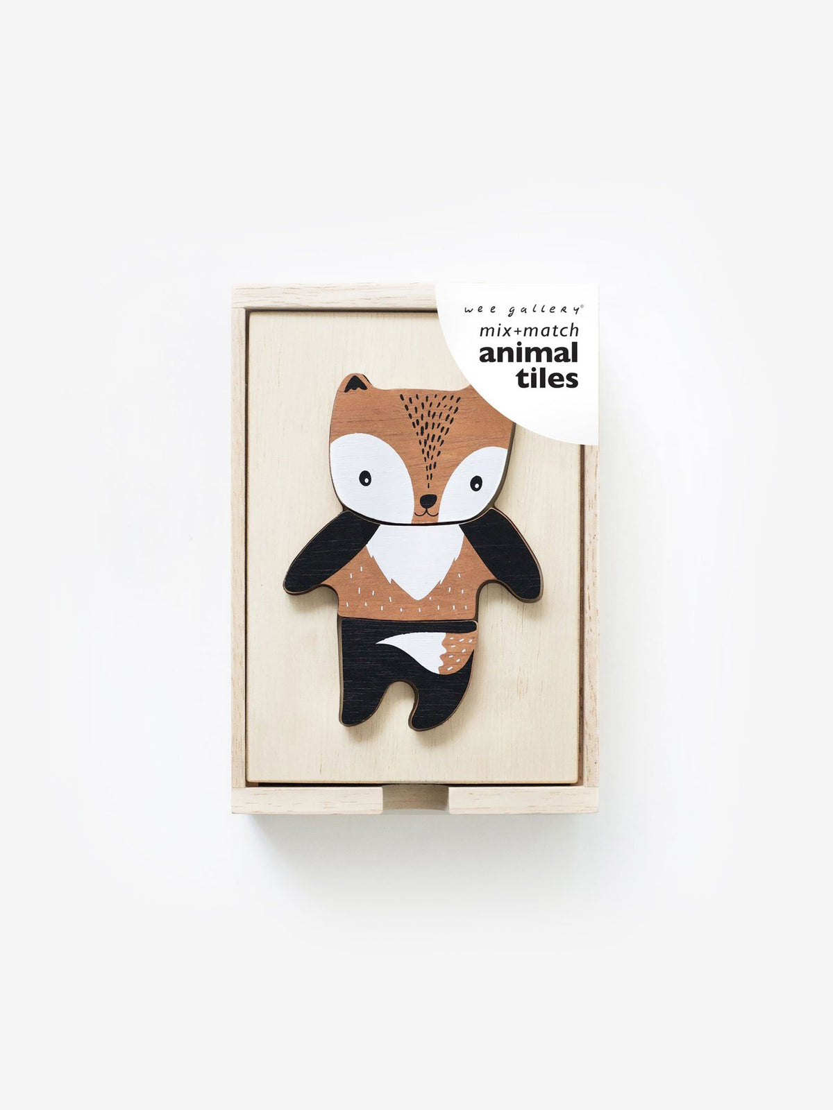Mix + Match Animal Tiles Baby-Kids : Toys : Puzzle Wee Gallery Mix + Match Animal Tiles for Baby | Colored Organics®