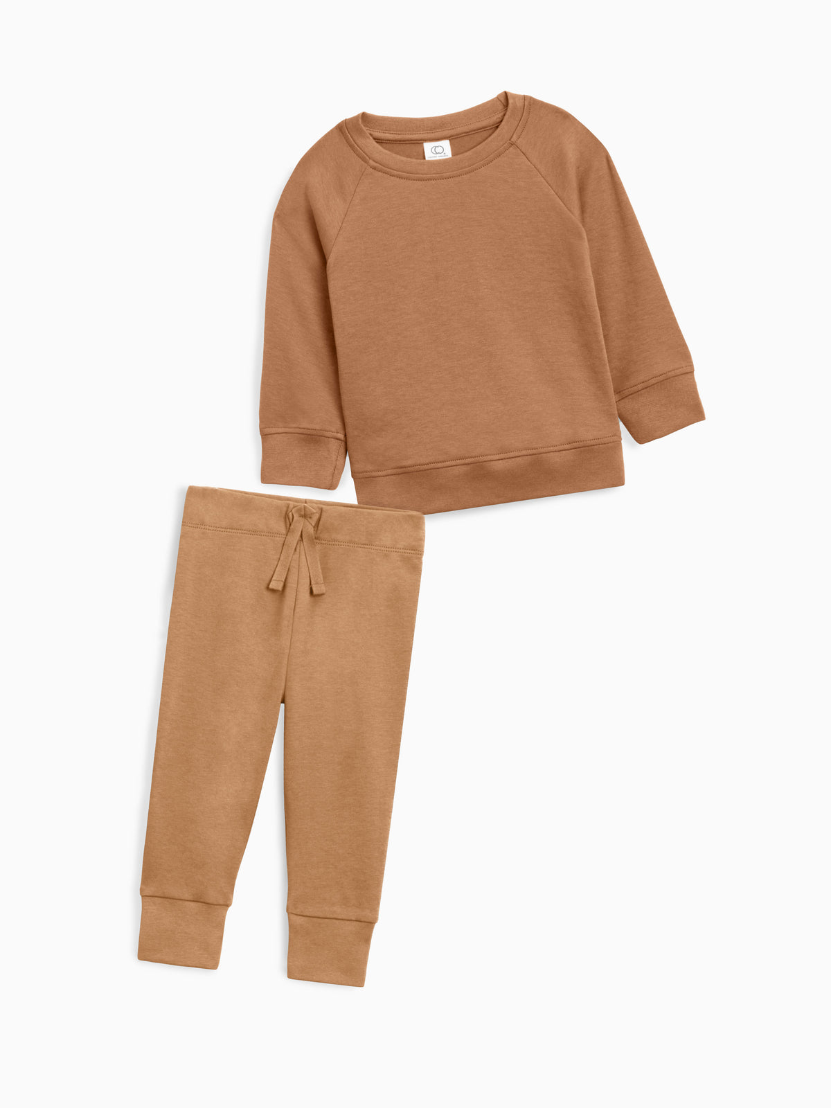 Infant's 2-Piece Organic Lightweight Pullover and Pants Set Baby : Virtual Set Colored Organics 2-Piece Organic Lightweight Pullover | Colored Organics®